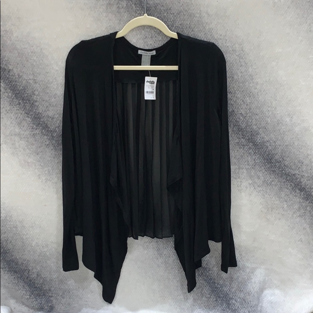 Charlotte Russe: Black Cardigan